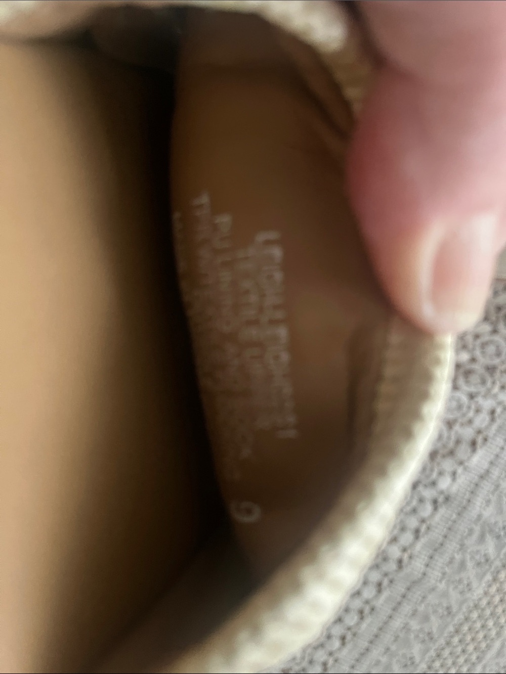 Steve Madden Cream Woven Slide Mules - Picture 9 of 9
